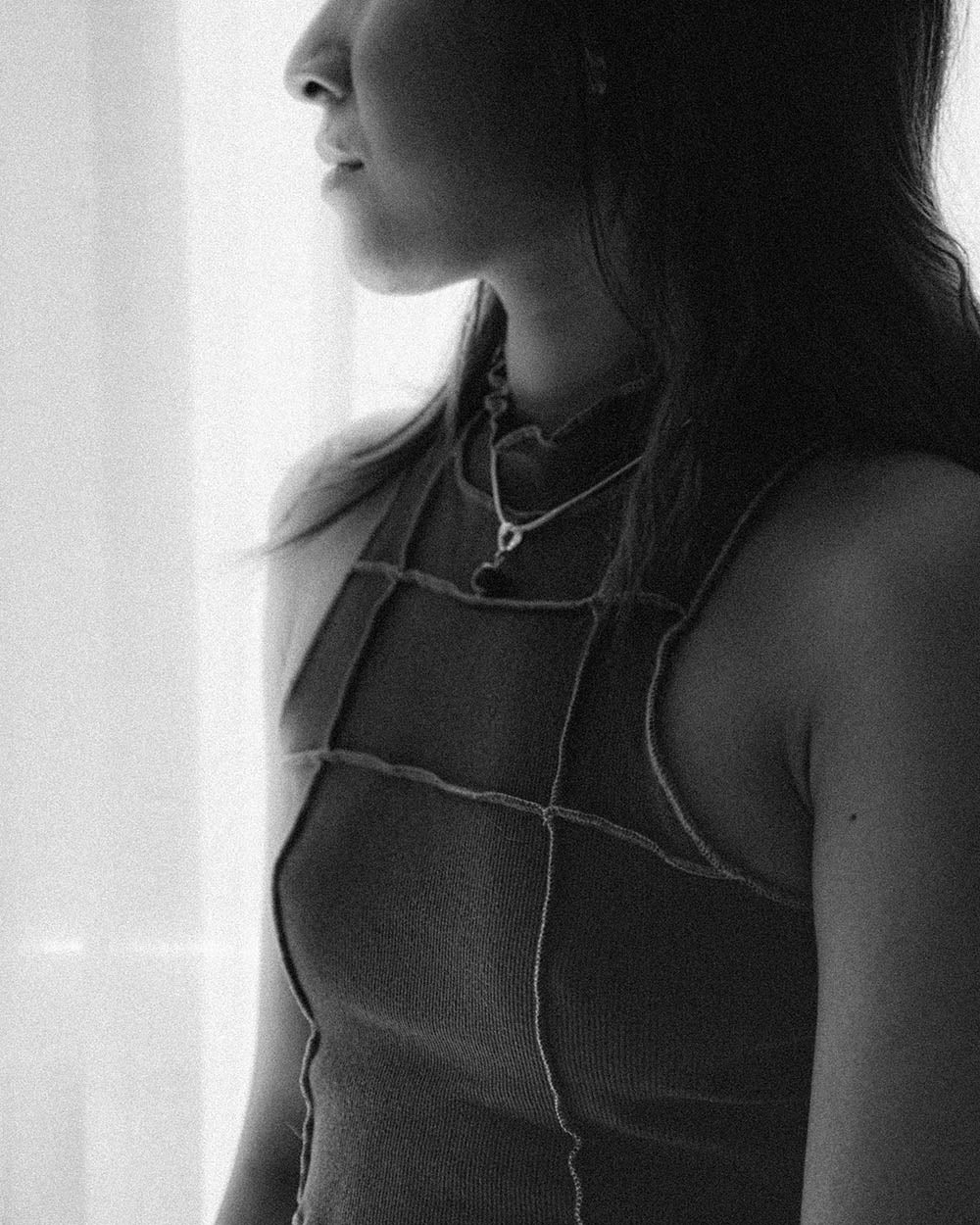 silver aesthetic necklace jewelry soft and sticky