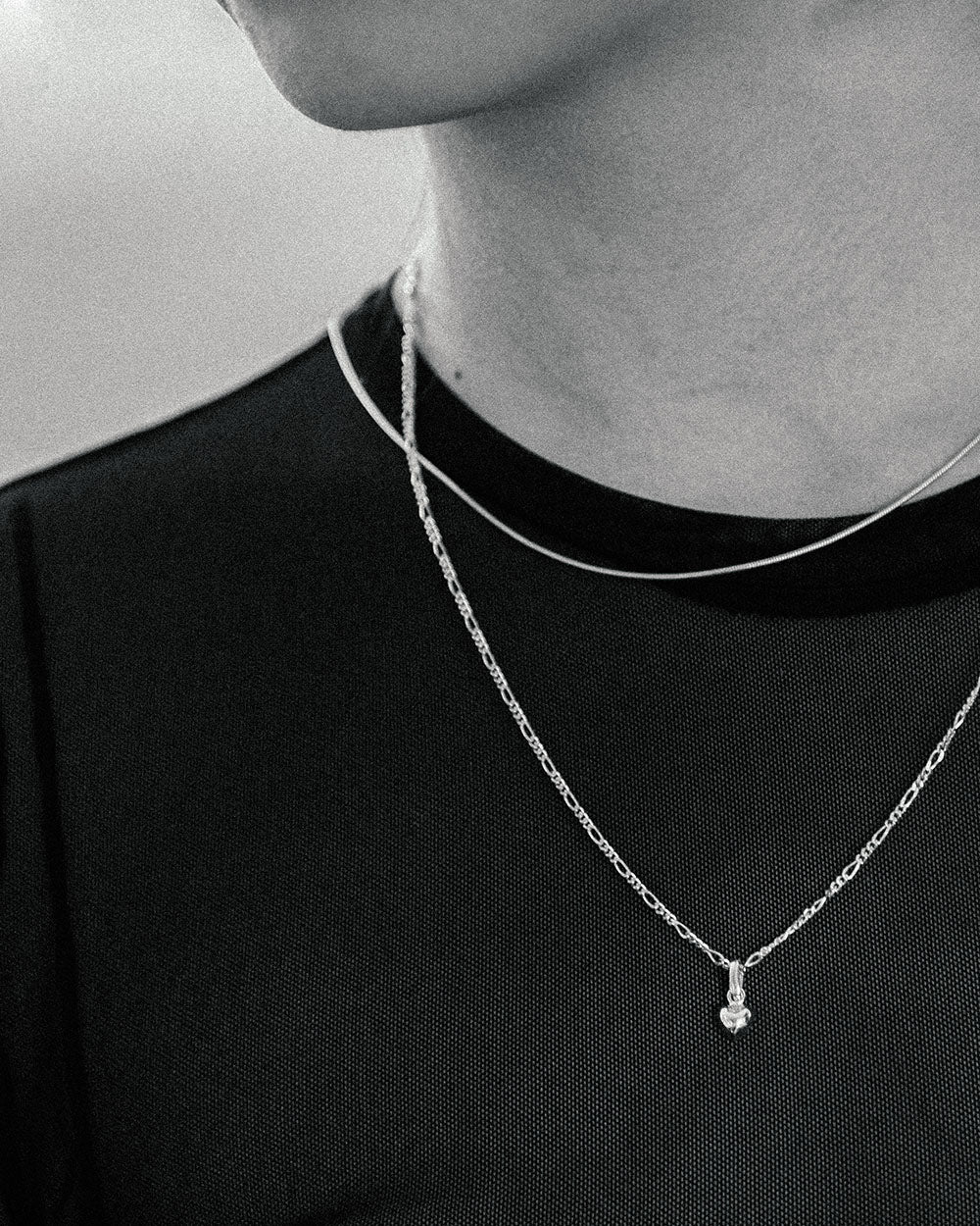 A note on a small act of kindness: In an effort to support our communities and stand up against inequality, injustice, and hate, $15 from every purchase of the Minikin Necklace will be donated to a rotating organization bianually. sterling silver dainty heart necklace