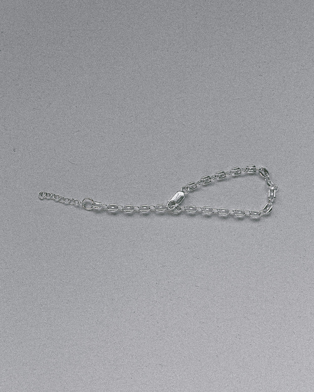 sterling silver bracelet clasp can be used on any of the links to adjust size up to 8" or smaller