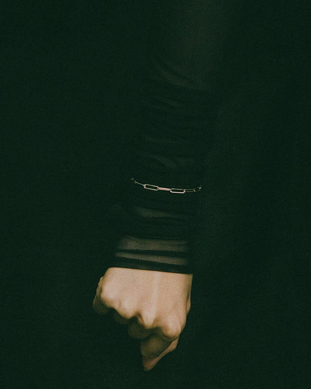 made to order paperclip chain bracelet made from sterling silver