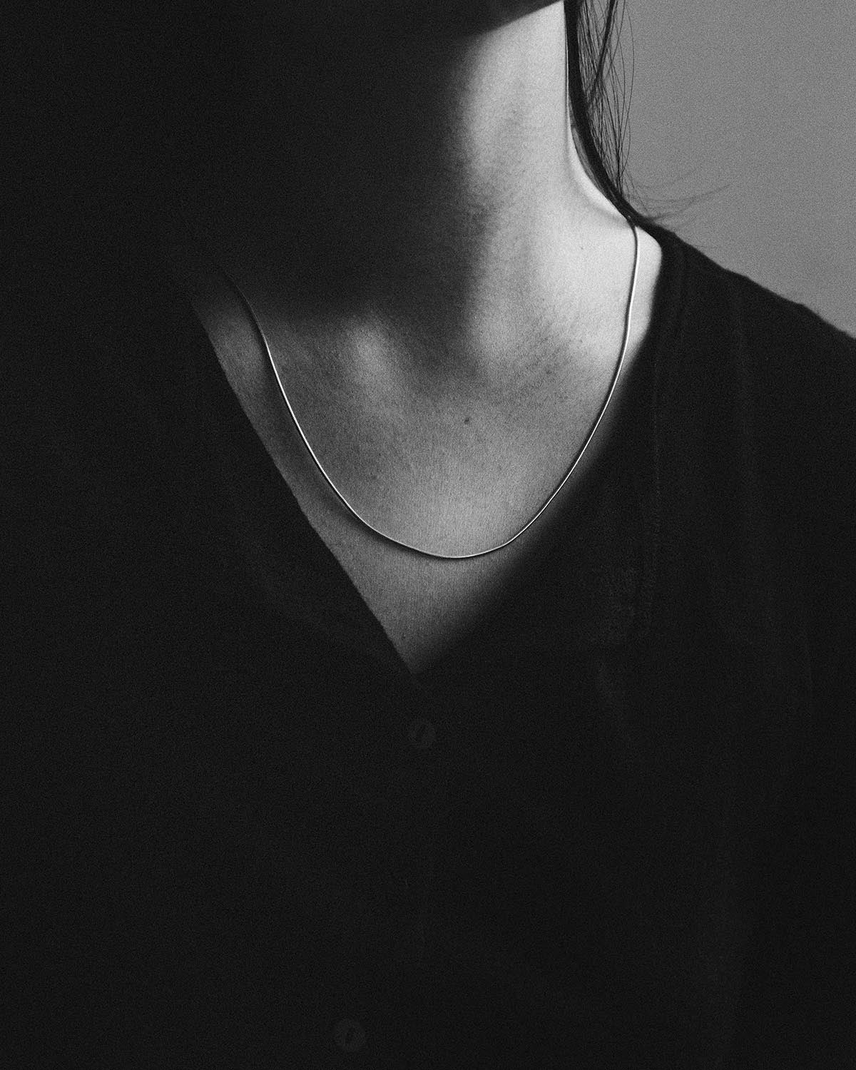 italian snake chain necklace 1mm thin sterling silver