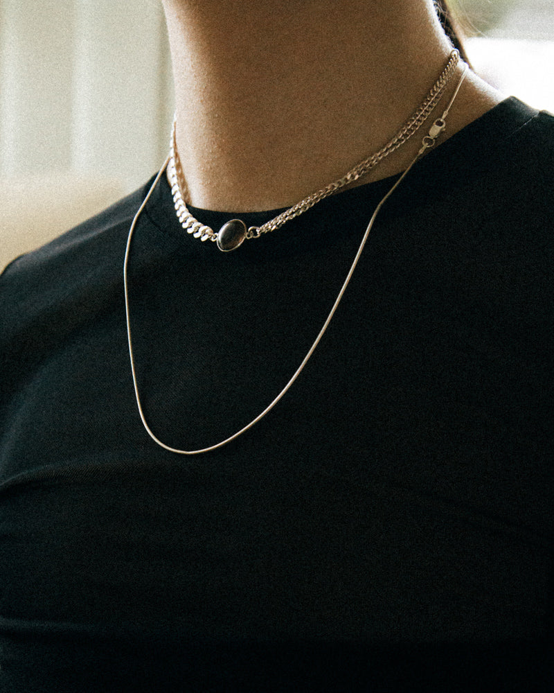 Smoky Quartz Curb Choker