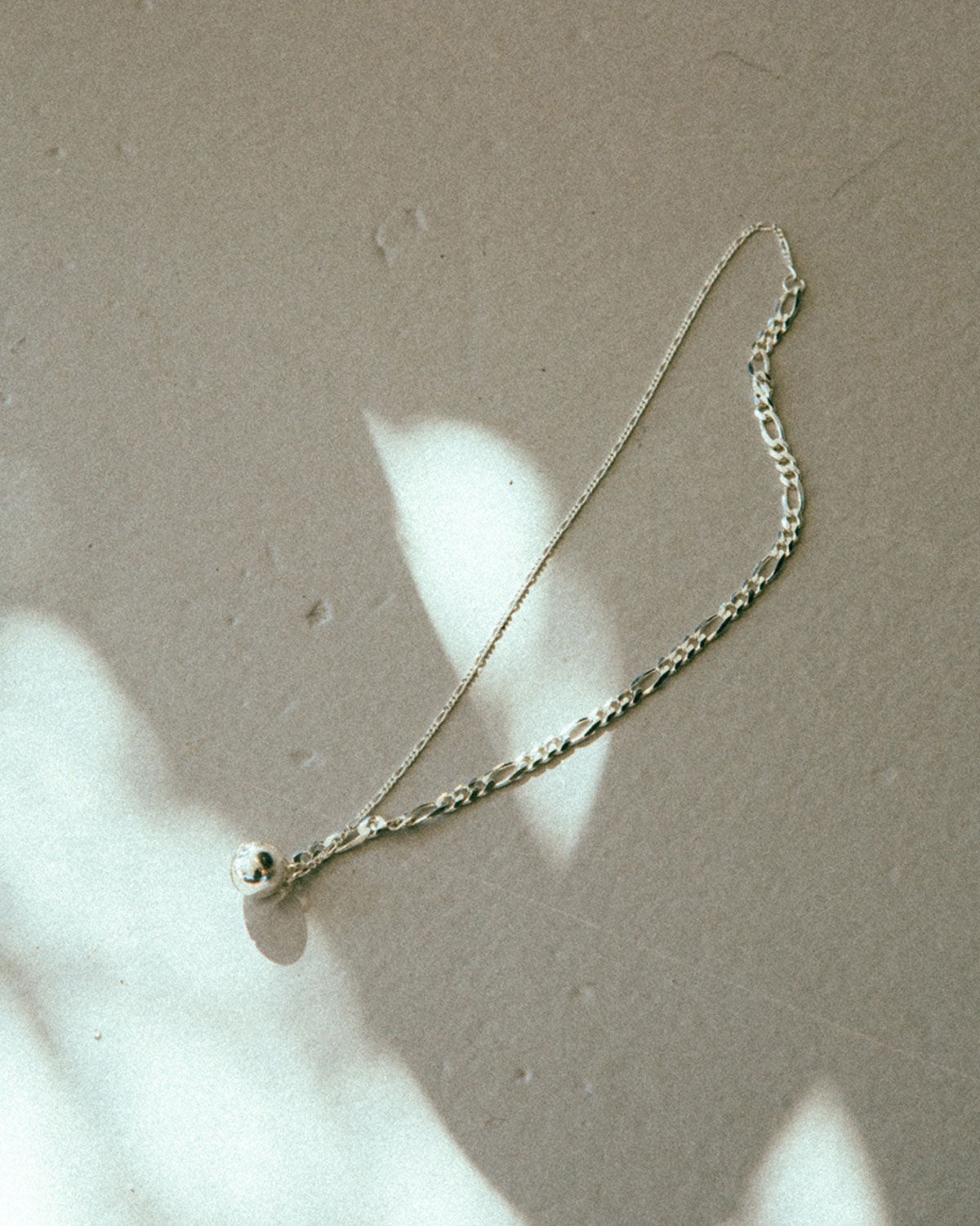 reversible figaro necklace minimalist design with magnetic clasp