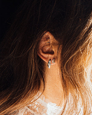 wear everyday stud earring made in toronto jewelry