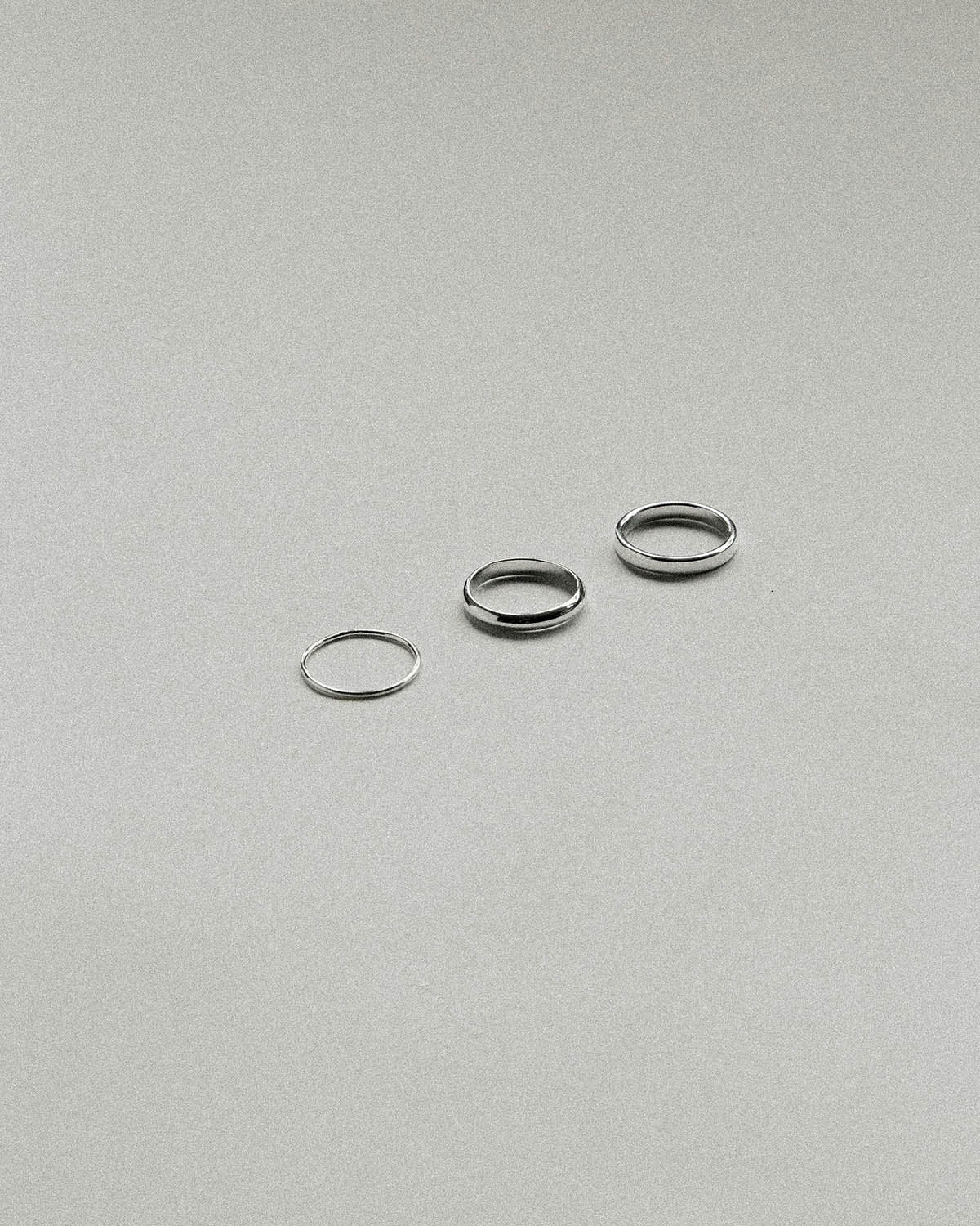 sterling silver stacking rings