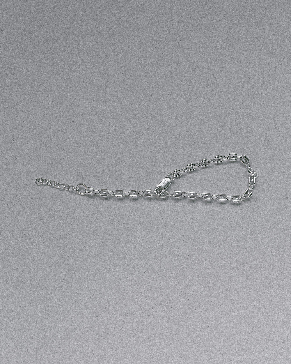 sterling silver bracelet clasp can be used on any of the links to adjust size up to 8" or smaller