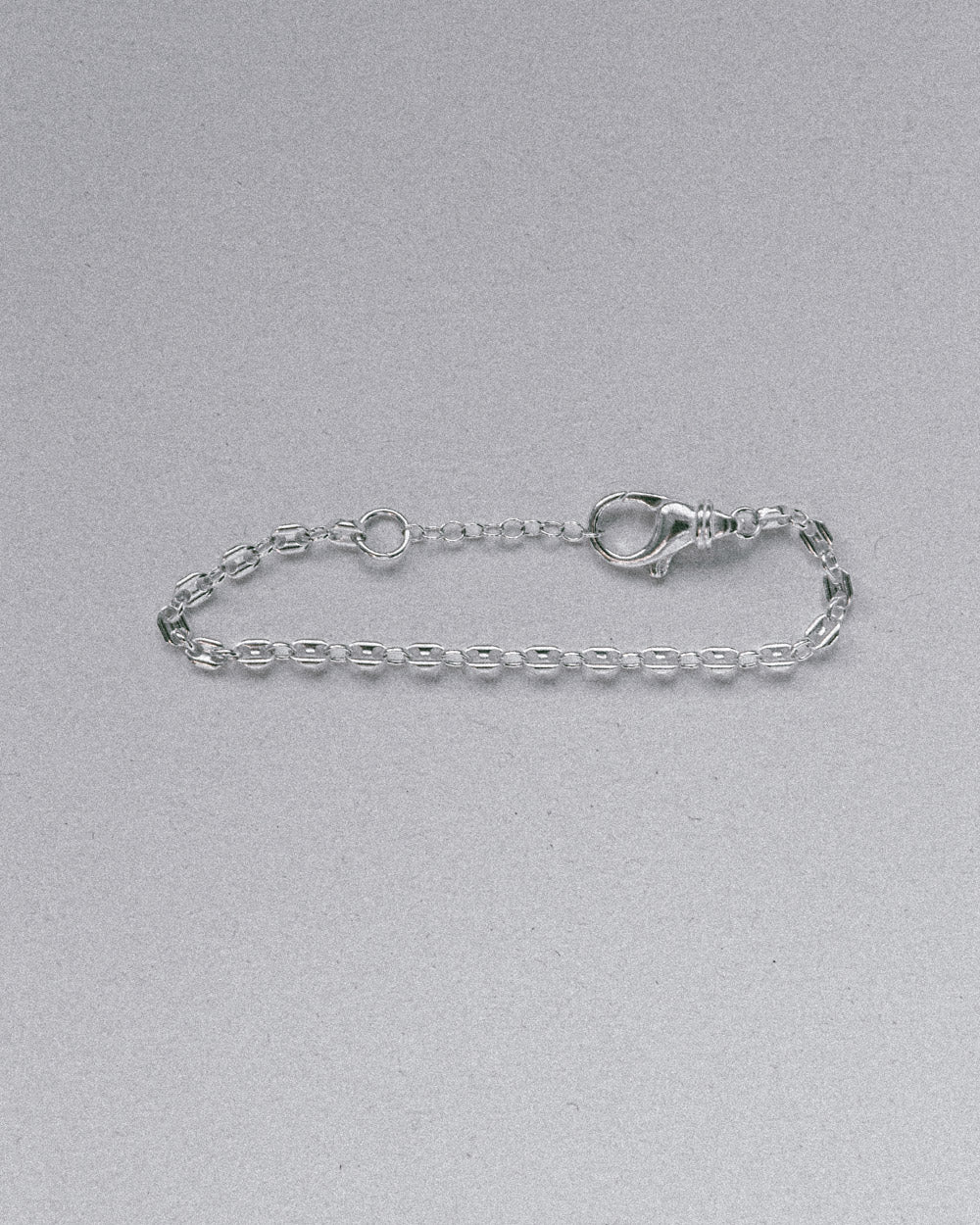 soft and sticky sterling silver made to order bracelet