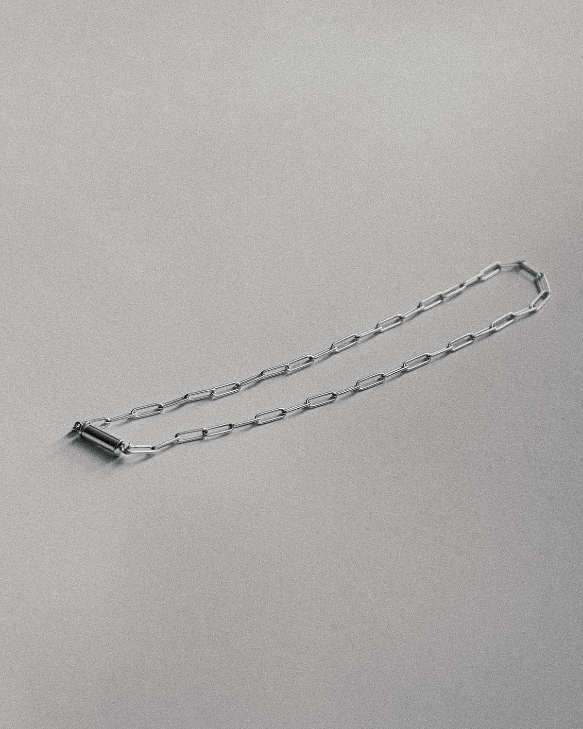 paperclip necklace made from 925 sterling silver in canada
