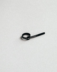 Accurate sizing without the guessing. This is a reusable ring sizer tool to help get your ring size right the first time. Comes with instructions and tips on how to measure for the right fit.