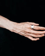 soft and sticky small business woman owned sterling silver ring custom made