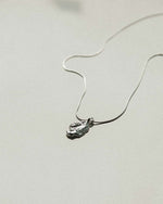 made in toronto solid sterling silver cast necklace